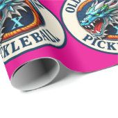Cadeaupapier DragonX Pickleball team (Rol Hoek)
