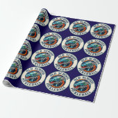 Cadeaupapier DragonX Pickleball team (Uitgerold)