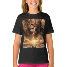 Cadeaupapier Epic Leeuw en Krijger Zonsondergang