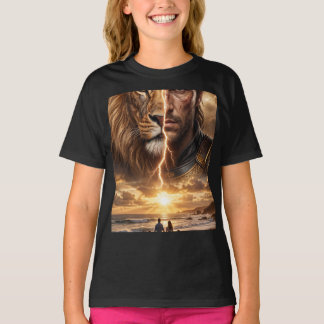 Cadeaupapier Epic Leeuw en Krijger Zonsondergang T-shirt