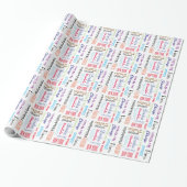 Cadeaupapier Favoriete Plaatsen Populaire Steden A (Uitgerold)