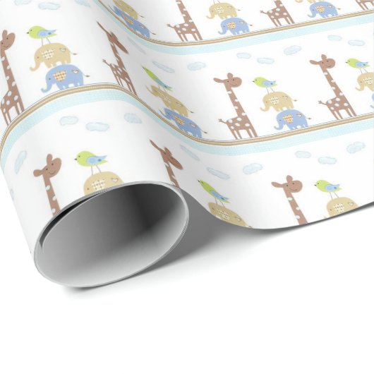 Cadeaupapier - Gefeliciteerd (Rol Hoek)
