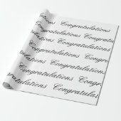 Cadeaupapier - Gefeliciteerd (Uitgerold)