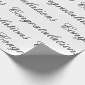 Cadeaupapier - Gefeliciteerd (Hoek)