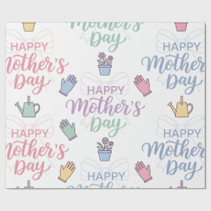 Cadeaupapier-Gelukkige Moederdag Cadeaupapier