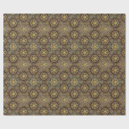 Cadeaupapier, “Gilded Glam” Cadeaupapier (Vlak)