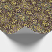 Cadeaupapier, “Gilded Glam” Cadeaupapier (Hoek)