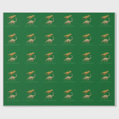 Cadeaupapier - Ik hou van Dinosaurussen (Vlak)