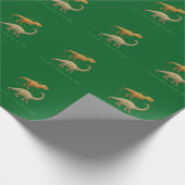 Cadeaupapier - Ik hou van Dinosaurussen (Hoek)