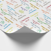 Cadeaupapier januari 19 Verjaardag (Hoek)