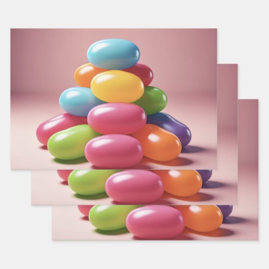 Cadeaupapier (Jellybeans) (Set)