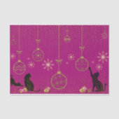 Cadeaupapier kattenthema, Gatito Cat Tissuepapier (Voorkant)