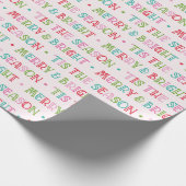 Cadeaupapier Kerst Merry And Bright (Hoek)