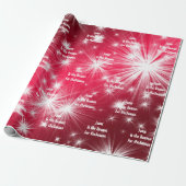 Cadeaupapier Kerstmis Jezus is de Rede (Uitgerold)