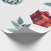 Cadeaupapier - Kerstthema
