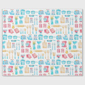 Cadeaupapier - Keukenaccessoires (Vlak)