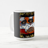 Cadeaupapier Koffiemok (Voorkant links)