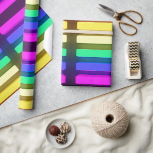 Cadeaupapier - LGBT Neonlichten