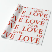 Cadeaupapier - LIEFDE (Uitgerold)