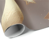 Cadeaupapier – Luxe Crème Kleurige Maan Cadeau (Rol Hoek)