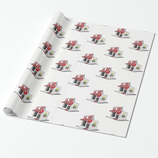 Cadeaupapier Makelaar (Uitgerold)