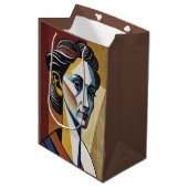Cadeaupapier Medium Cadeauzakje (Voorkant Gekanteld)