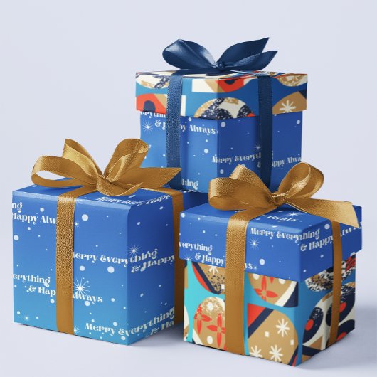 Cadeaupapier Merry Everything & Happy Always