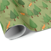 Cadeaupapier met charmante bosdieren (Rol Hoek)
