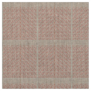 Cadeaupapier met een herhalend patroon van rood, o stof