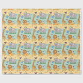 Cadeaupapier met een speels patroon (Vlak)
