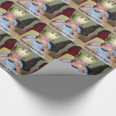 Cadeaupapier met eigen foto (Hoek)