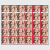 cadeaupapier met foto en tekst (Vlak)