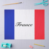 Cadeaupapier met Franse vlag Tissuepapier (Craft)
