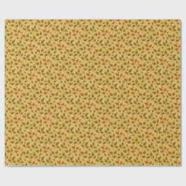 Cadeaupapier met herfstbladeren