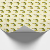 Cadeaupapier met Kikkers (Hoek)