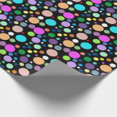 Cadeaupapier met rond patroon (Hoek)