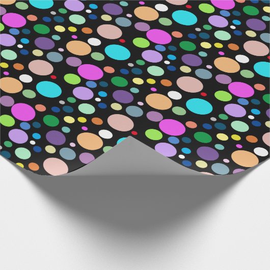 Cadeaupapier met rond patroon (Hoek)