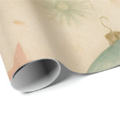 Cadeaupapier met vintage kerstversiering (Rol Hoek)