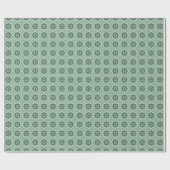 Cadeaupapier met vintage wintersterren (Vlak)