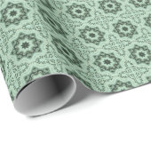 Cadeaupapier met vintage wintersterren (Rol Hoek)