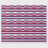 Cadeaupapier met vlag van Hawaï (Vlak)
