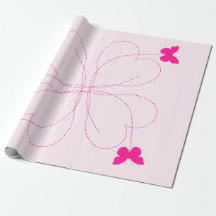 Cadeaupapier met vlinders