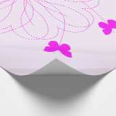 Cadeaupapier met vlinders (Hoek)