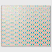 Cadeaupapier met zachte pastelstippen (Vlak)
