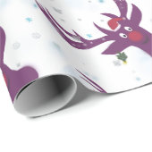 Cadeaupapier Nieuwjaar Herten (Rol Hoek)