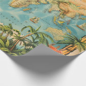 Cadeaupapier- Oude Atlas Cadeaupapier (Hoek)