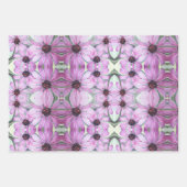 Cadeaupapier Paarse Afrikaanse madeliefjes (Voorkant 2)