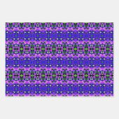 Cadeaupapier Paarse bosviooltjes (Voorkant 2)