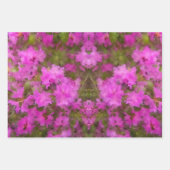 Cadeaupapier Paarse Rhododendron (Voorkant 3)