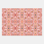 Cadeaupapier Peachy Pink Dahlia (Voorkant 2)
